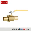 Brass Welded/Welding Gas Ball Valve